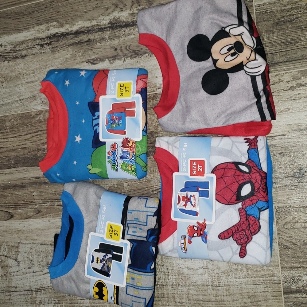 Toddler boy pj bundle 2T-3t